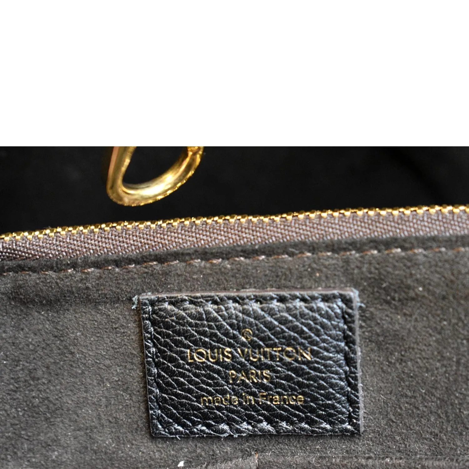 LOUIS VUITTON Kimono Monogram Leather Tote Bag Brown/Black