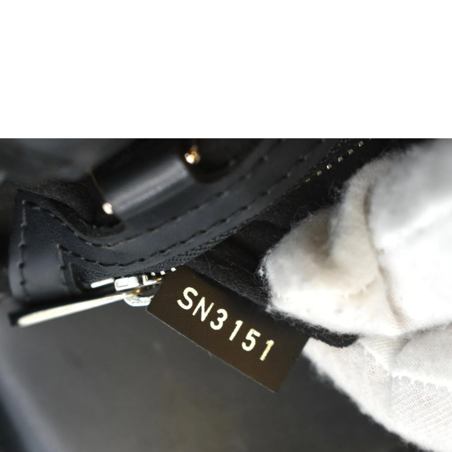 LOUIS VUITTON Mirabeau PM Epi Leather Tote Bag Black