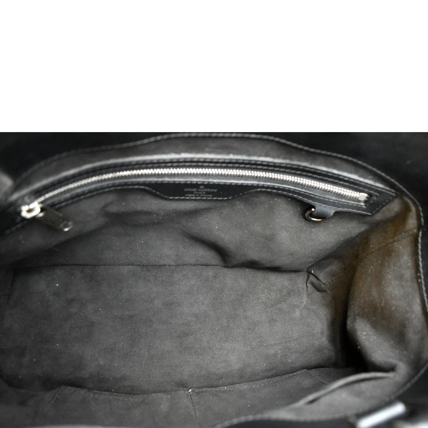 LOUIS VUITTON Mirabeau PM Epi Leather Tote Bag Black