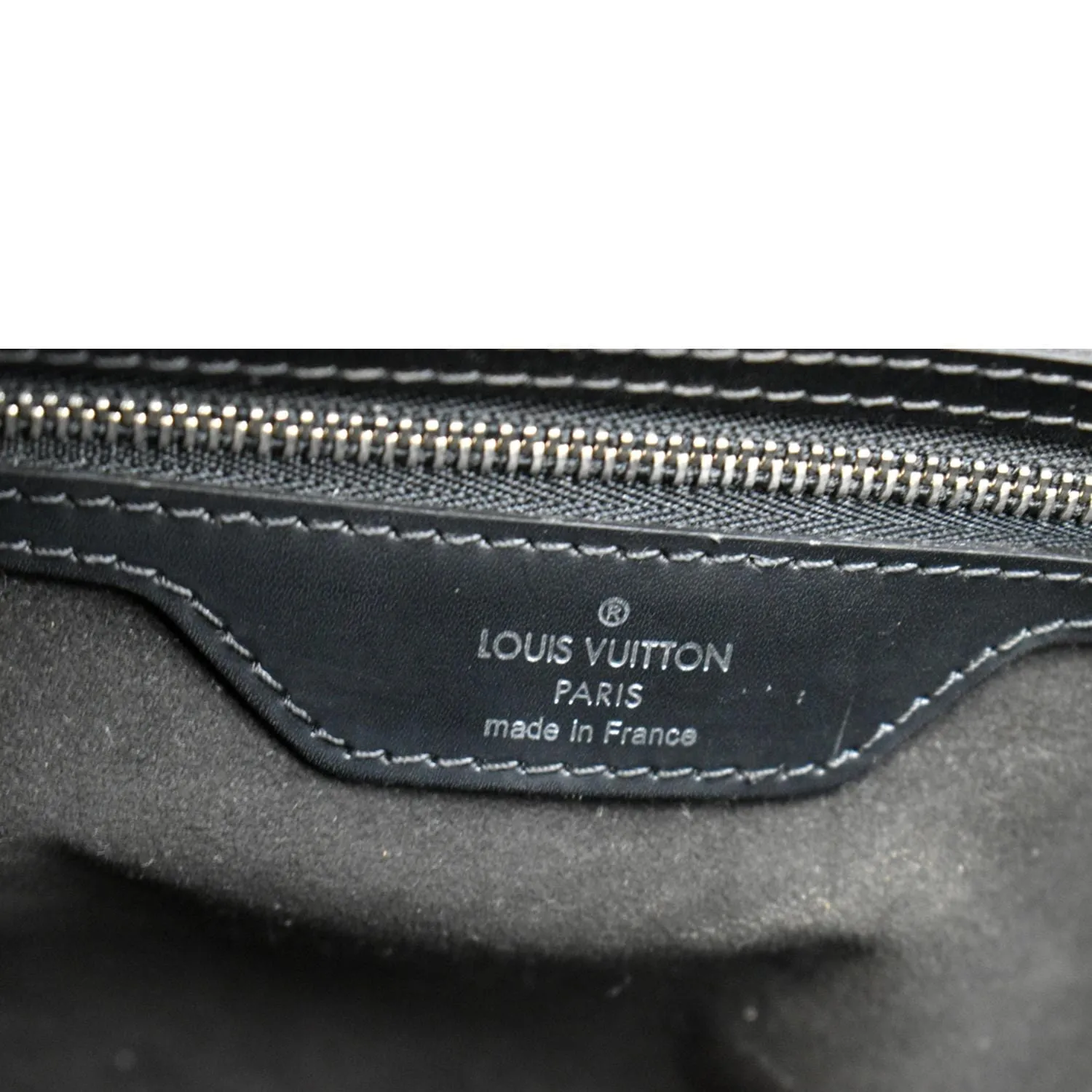 LOUIS VUITTON Mirabeau PM Epi Leather Tote Bag Black
