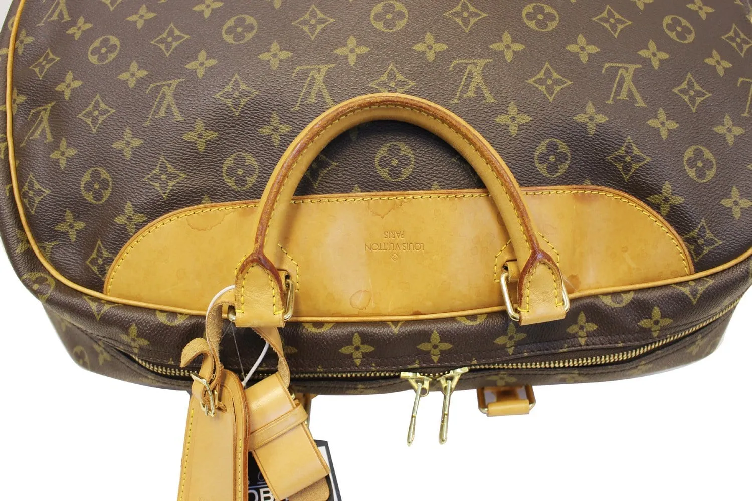 LOUIS VUITTON Monogram Canvas Evasion Brown Boston Travel Bag