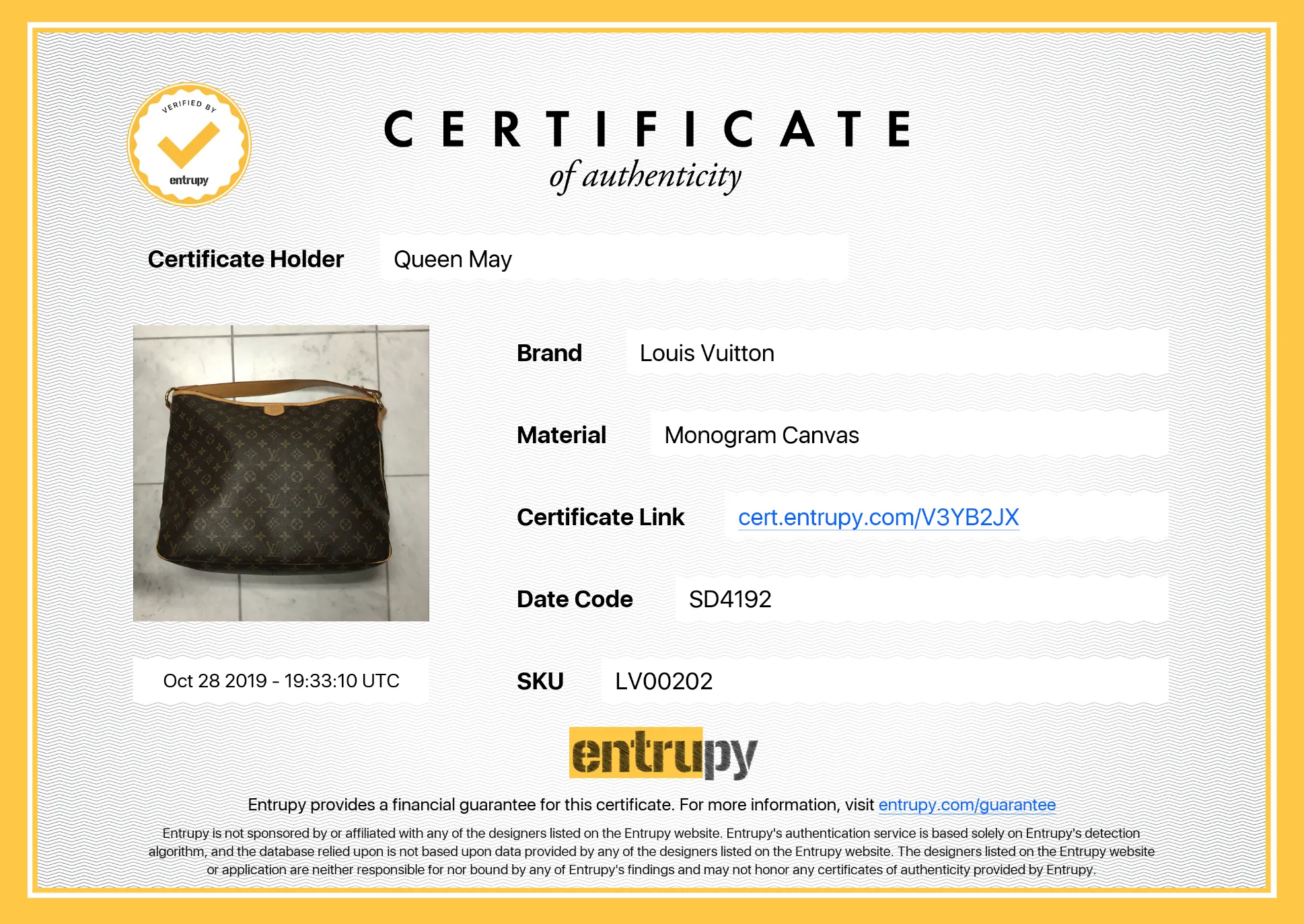 Louis Vuitton Monogram Delightful MM