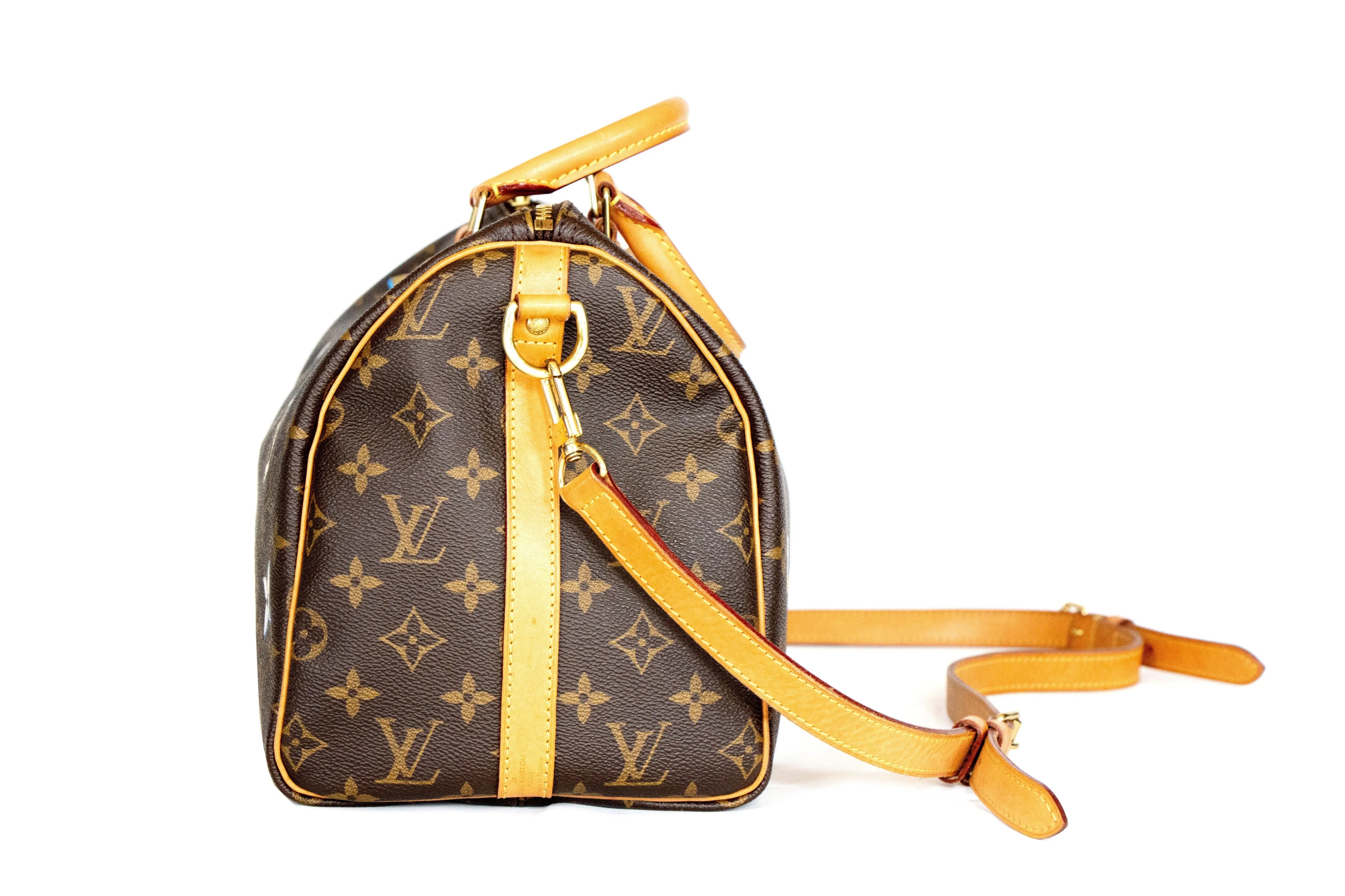 Louis Vuitton Monogram Love Lock Speedy Bandouliere 30 Limited Edition