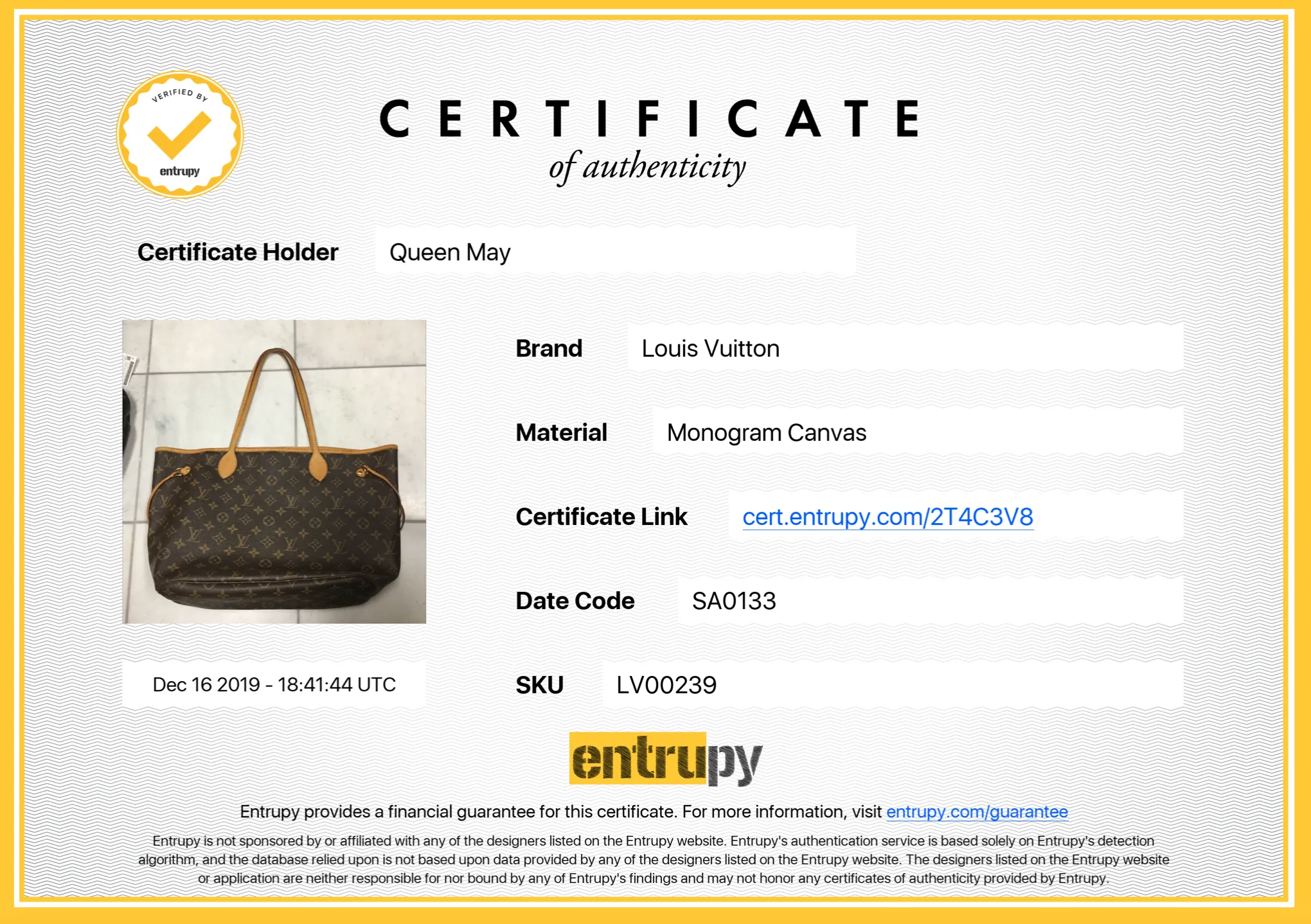 Louis Vuitton Monogram Neverfull MM