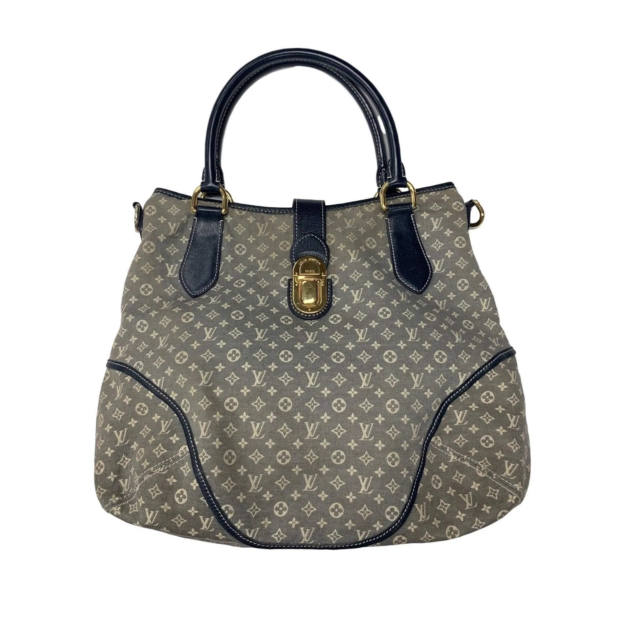 Louis Vuitton Navy Large Canvas Shoulder Bag