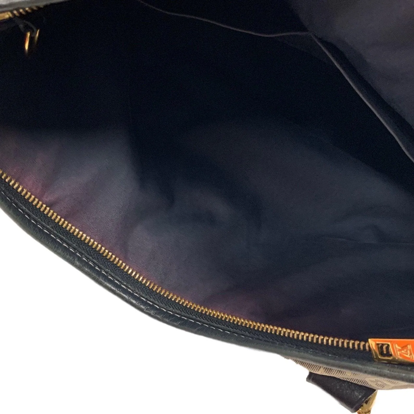 Louis Vuitton Navy Large Canvas Shoulder Bag