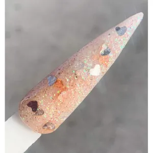 Love on Top Glitter acrylic powder, best glitter acrylic powder, glitter acrylic powder for acrylic nails, glitter nail dip, glitter nail dipping powder, acrylic powder