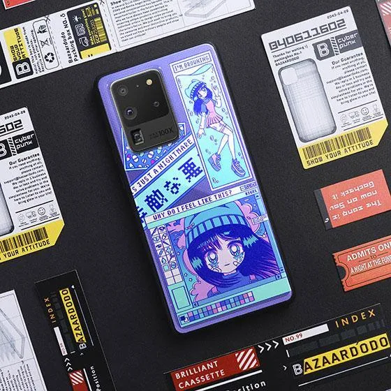 LOVELY NIGHTMARE LED Case for Samsung