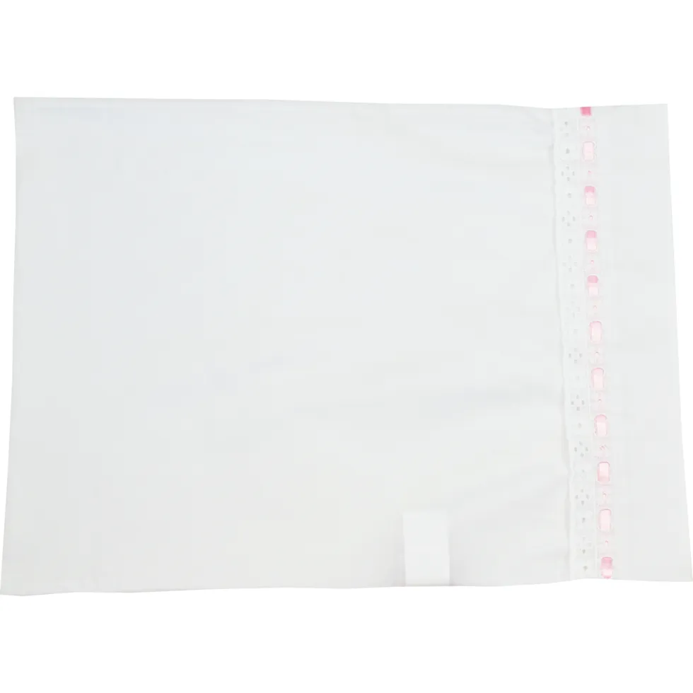 Lullaby Set Heirloom Pillow Case - Pink
