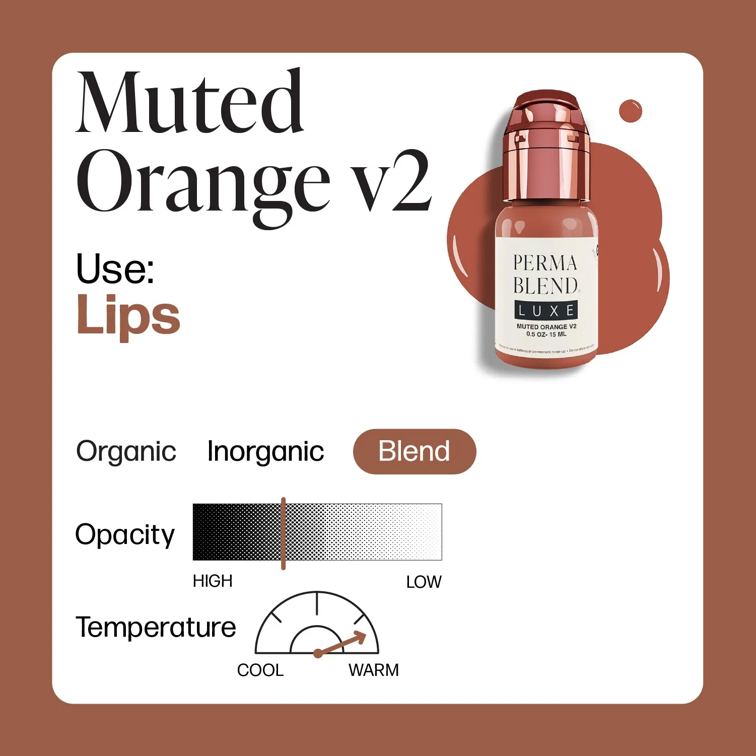 LUXE - Muted Orange