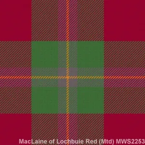 MacLaine of Lochbuie Red Muted