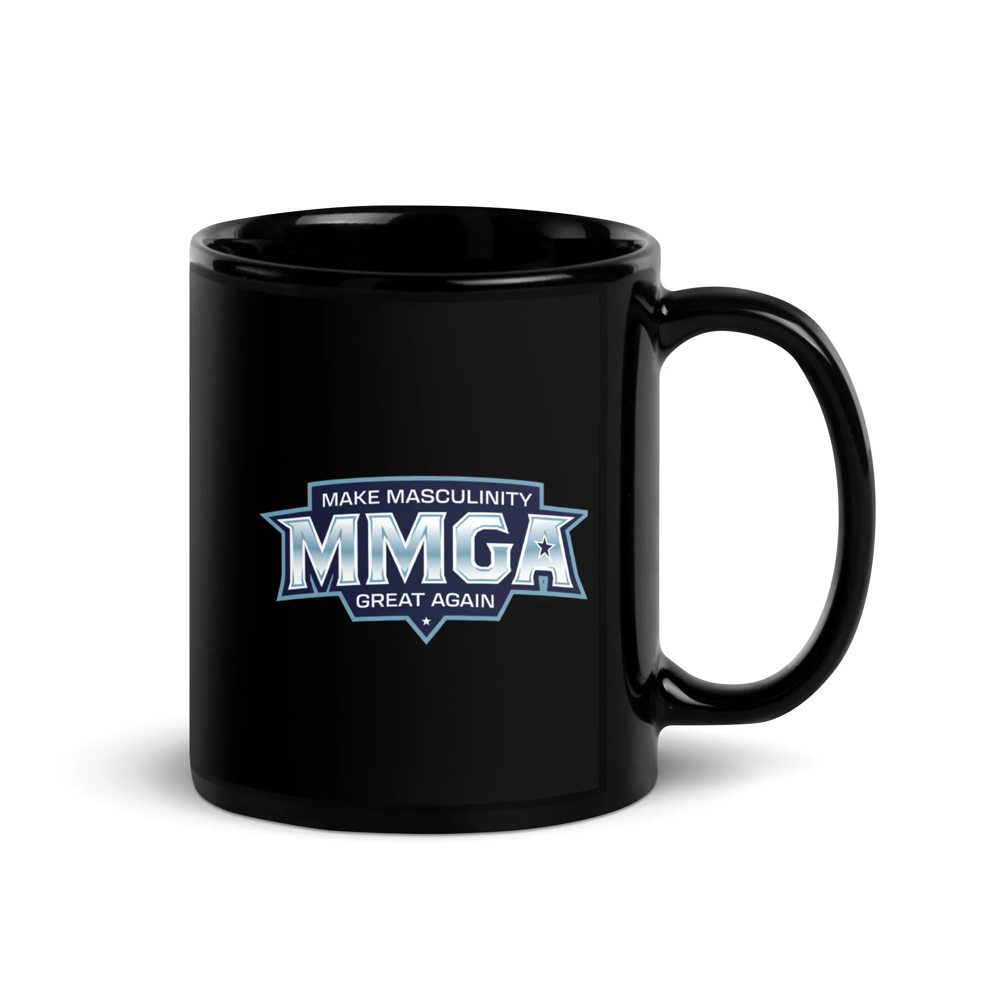 Make Masculinity Great Again Black Glossy Mug