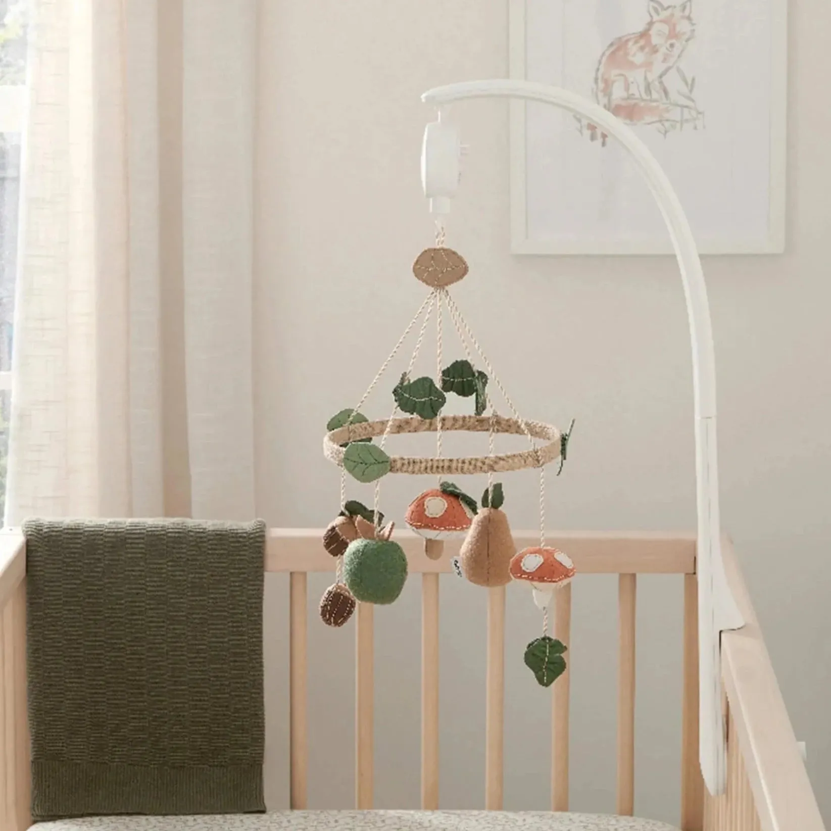 Mamas & Papas Welcome to the World Seedling Musical Mobile