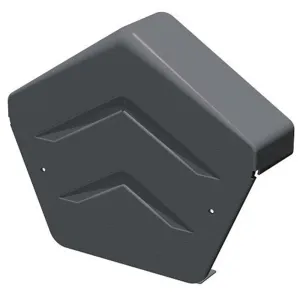 Manthorpe SmartVerge PVCu Angled Ridge End Caps - GDV-END-A