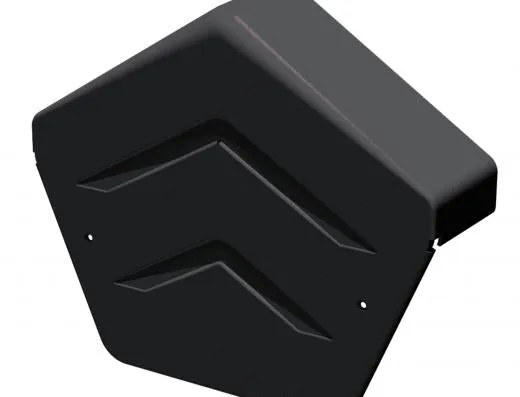 Manthorpe SmartVerge PVCu Angled Ridge End Caps - GDV-END-A