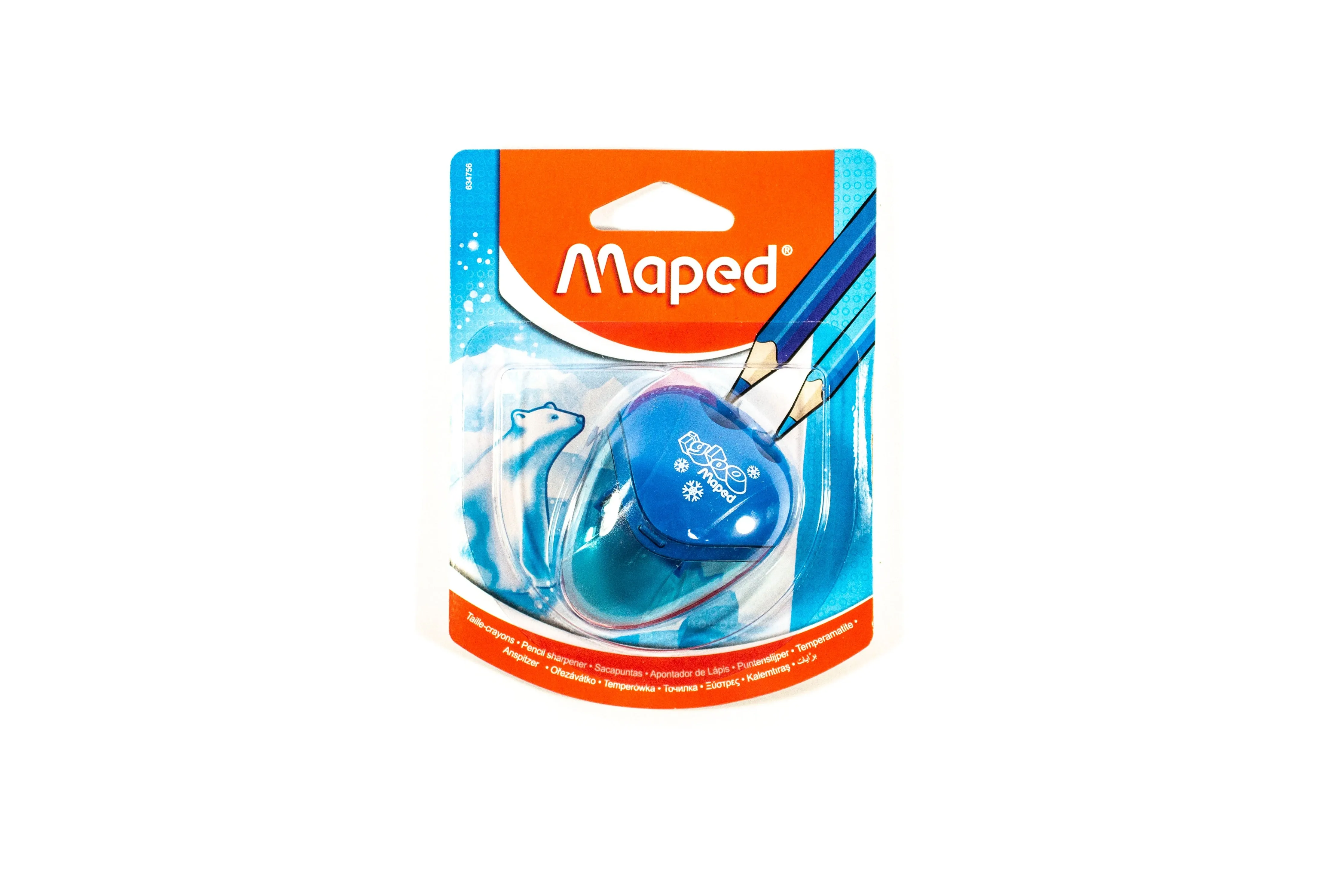 Maped Igloo Sharpener 2 Holes 634756 | 25PCS (ASSORTED COLOR)