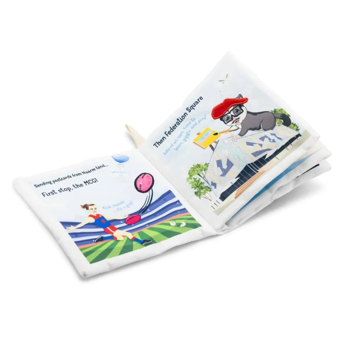 Melbourne Baby Soft Book - 0 