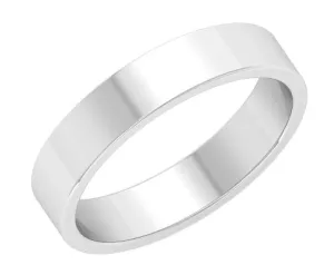 Men's Plain Sterling Silver Ring