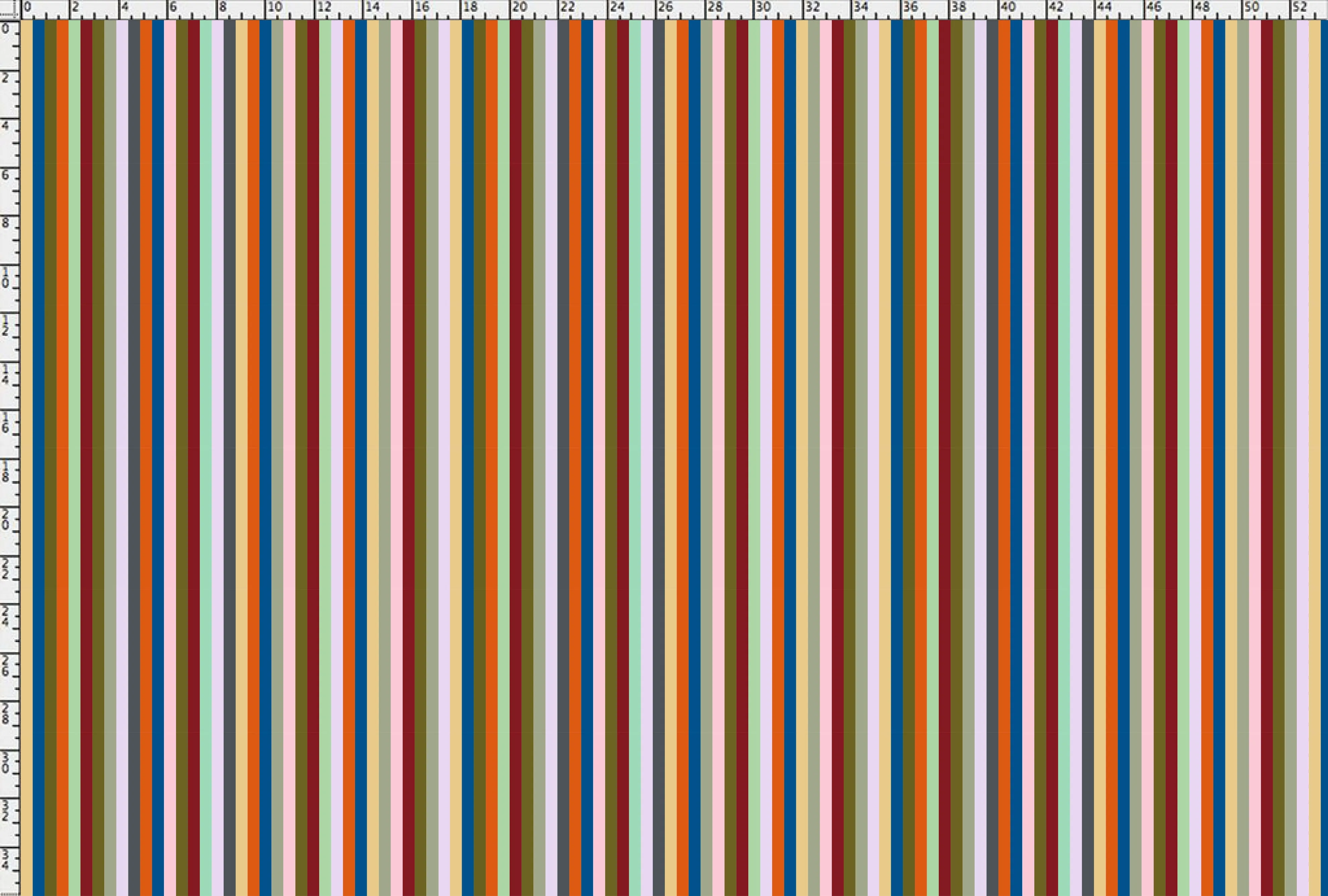 Mesopotamian Stripe, Muted
