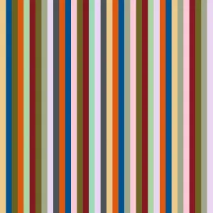 Mesopotamian Stripe, Muted