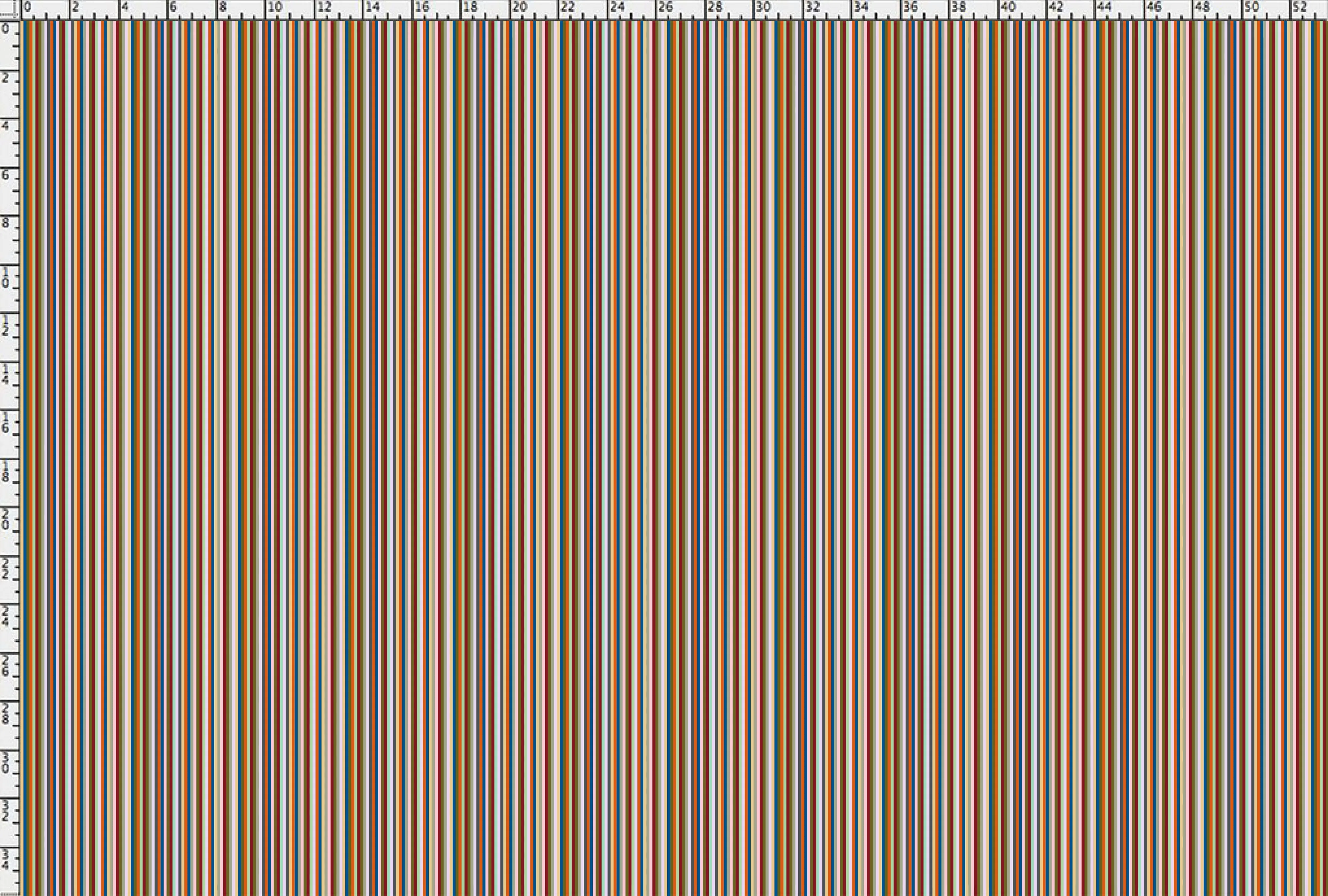 Mesopotamian Stripe, Muted