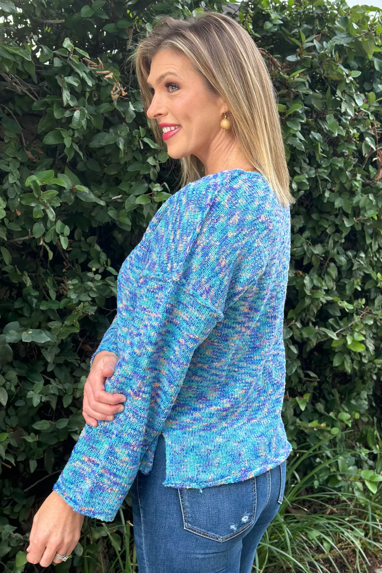 Michelle Multi Color Knit Sweater