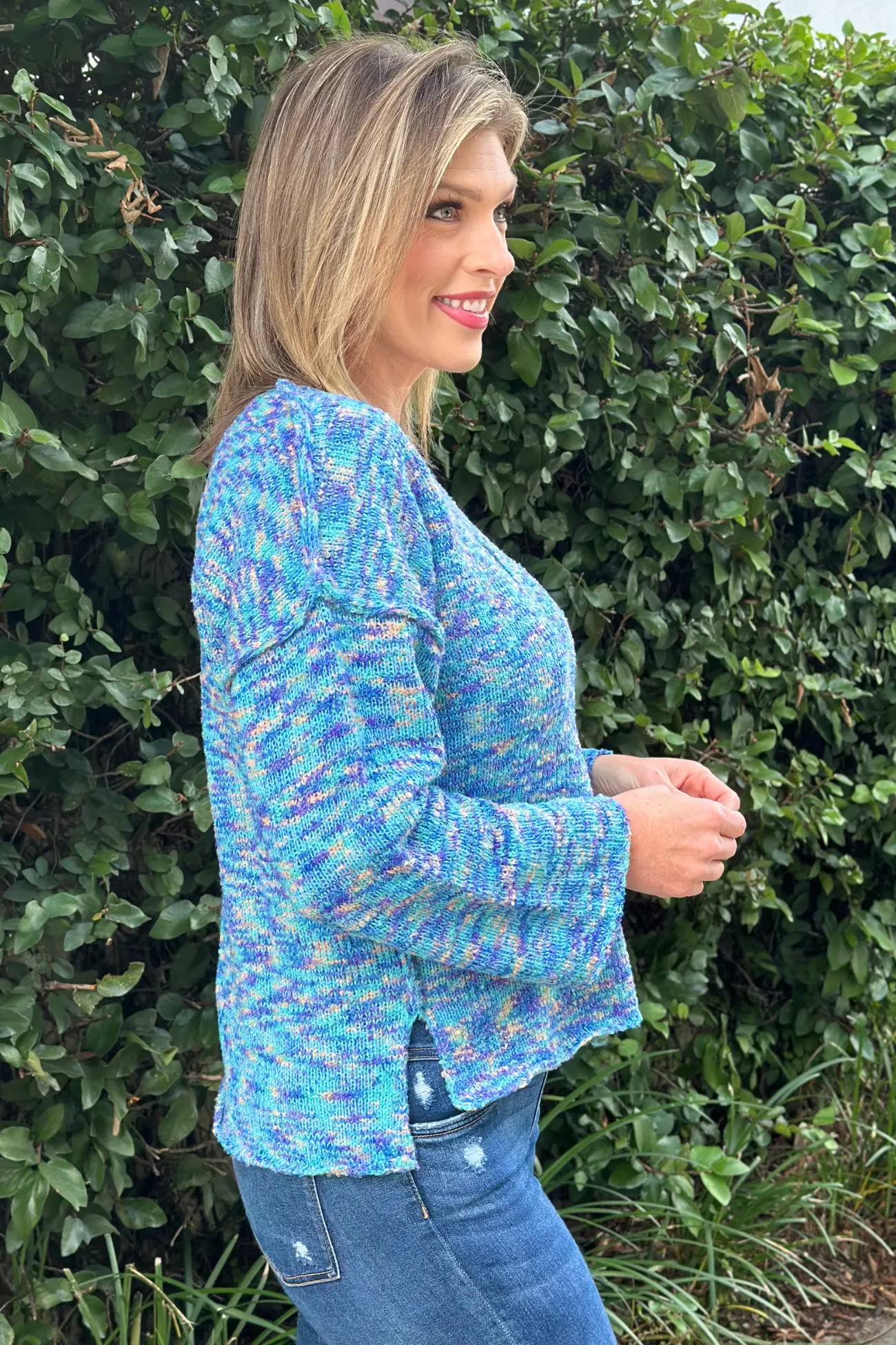 Michelle Multi Color Knit Sweater