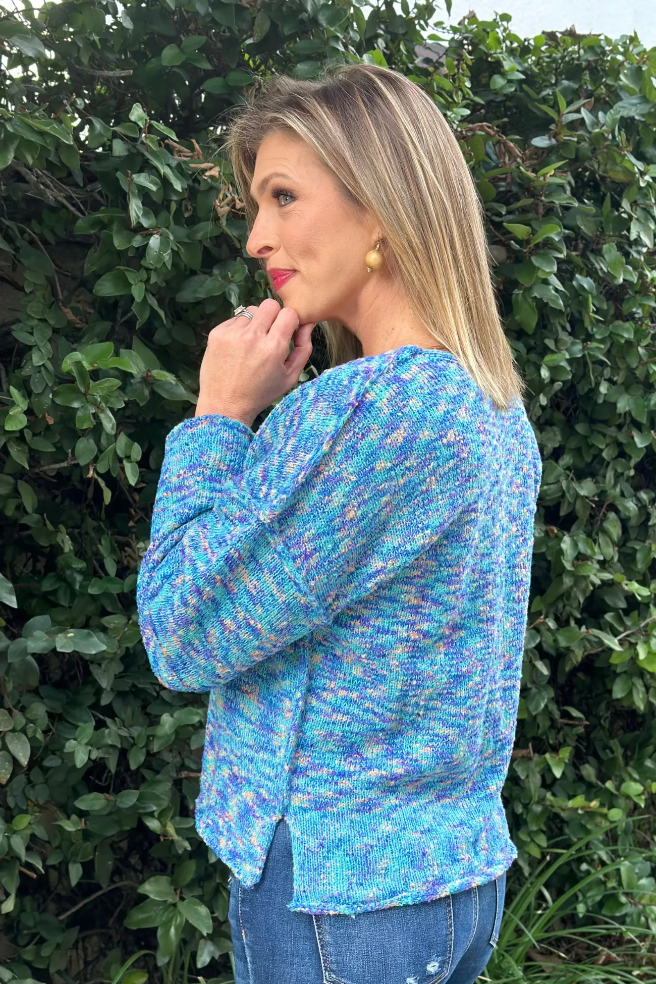 Michelle Multi Color Knit Sweater