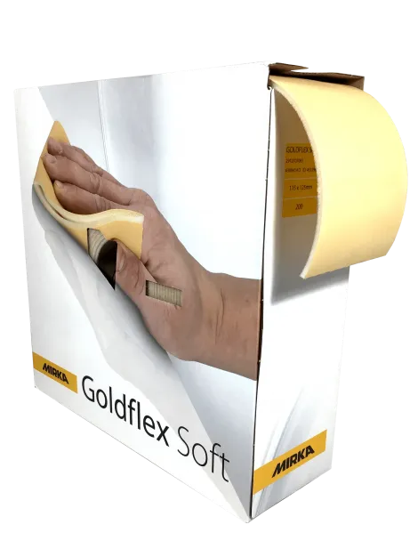 Mirka Goldflex Soft Carta Abrasiva -Varie Grane