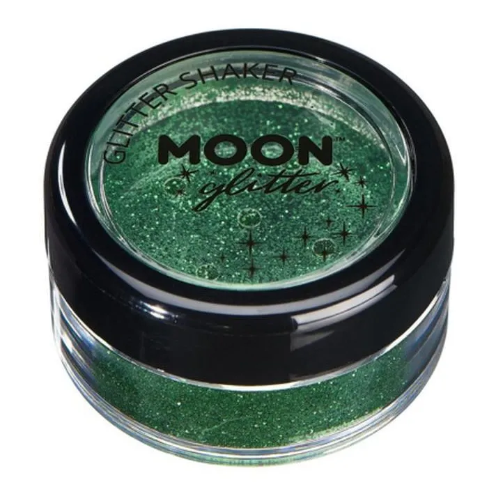 Moon Glitter Classic Fine Glitter Shakers, Green