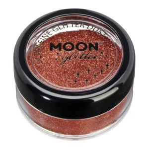 Moon Glitter Classic Ultrafine Glitter Dust, Copper Bronze