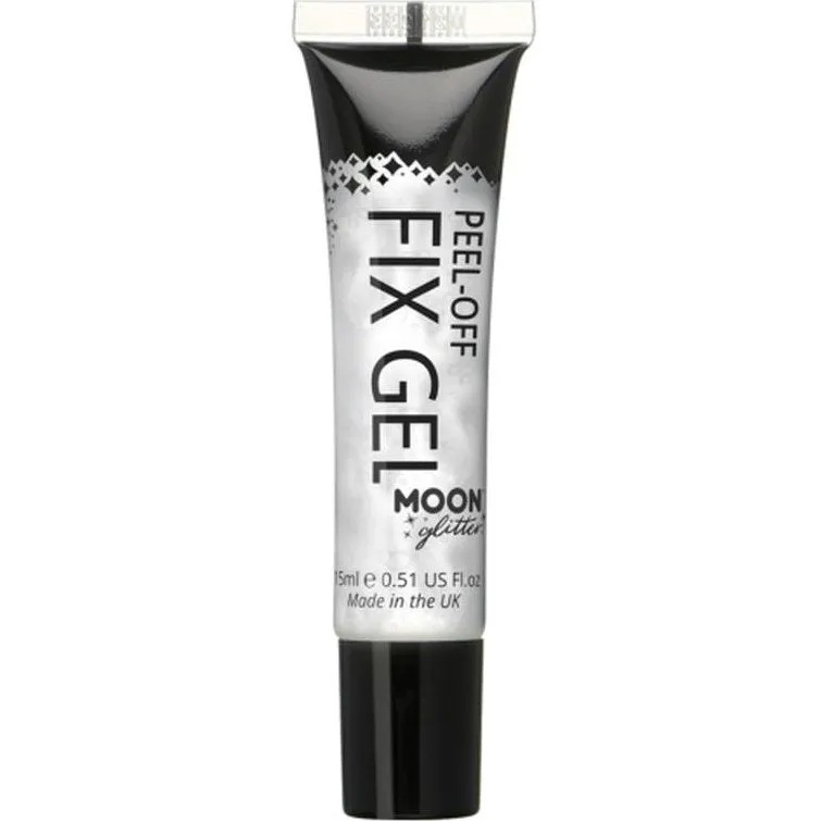 Moon Glitter Peel Off Glitter Fix Gel, Clear