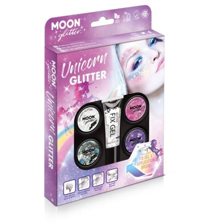 Moon Glitter Unicorn Glitter Kit, Assorted