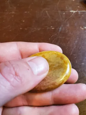 Moonstone Worry Stone