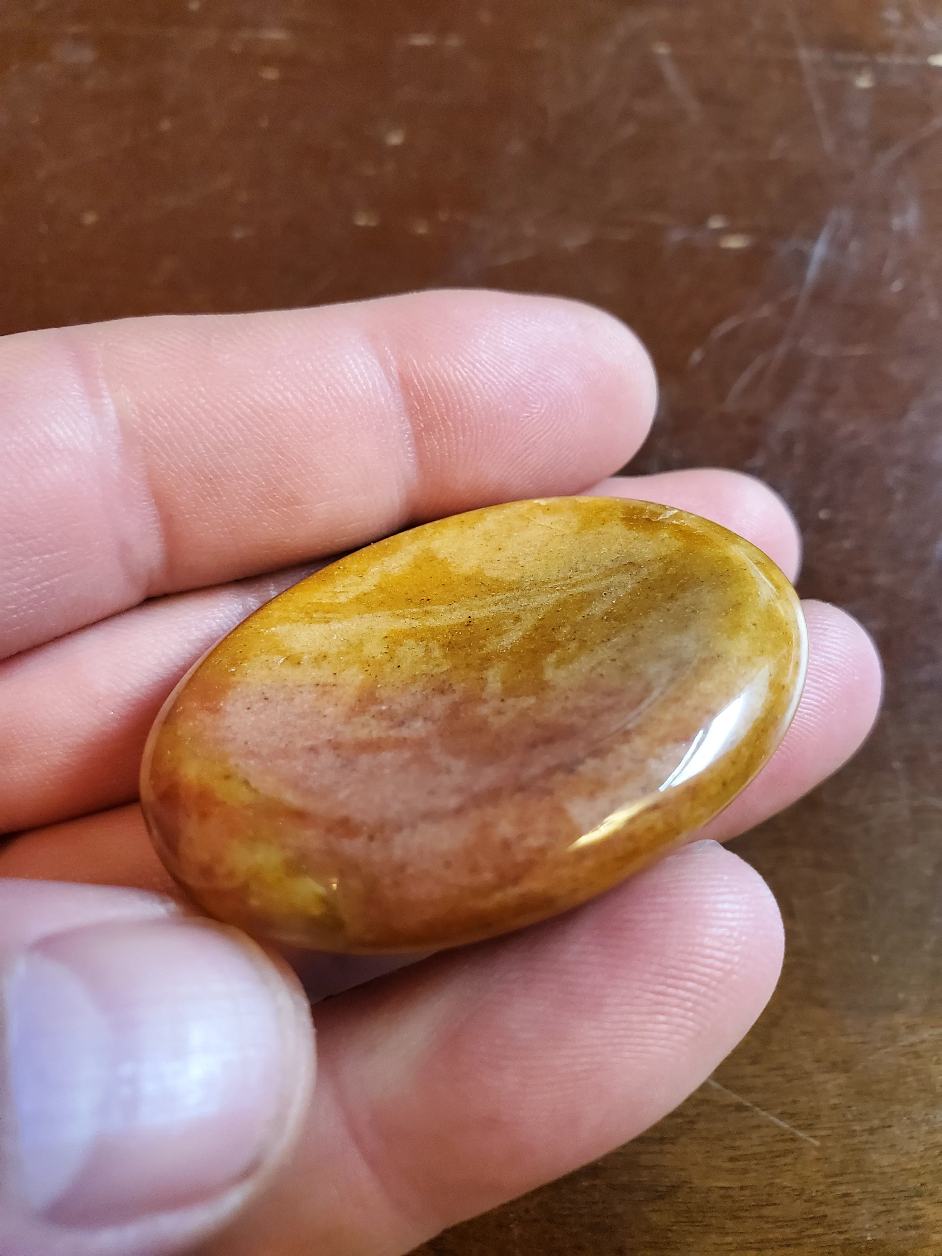 Moonstone Worry Stone