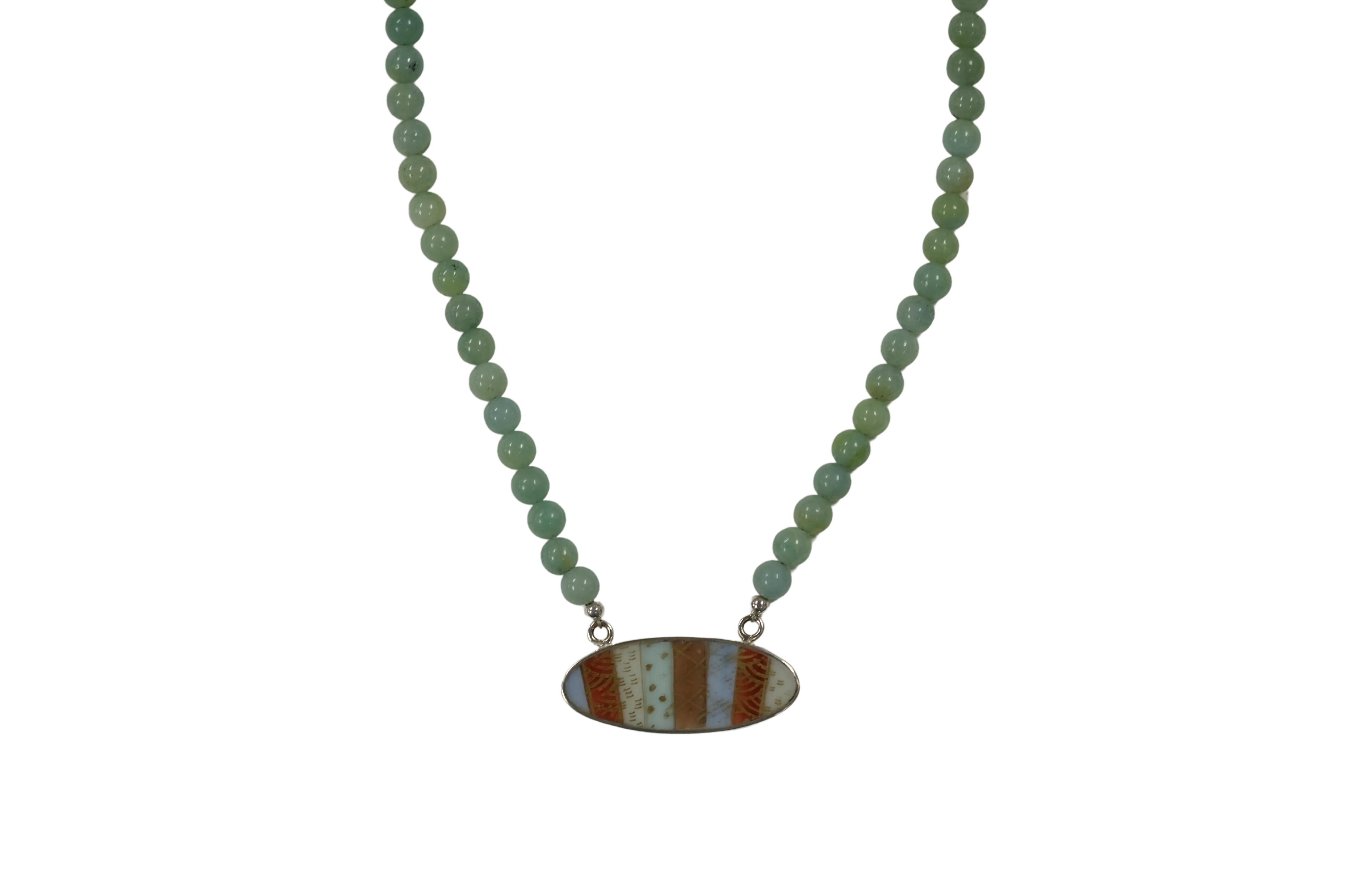 Muted Stripes Necklace