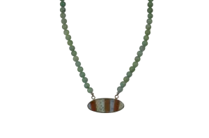 Muted Stripes Necklace