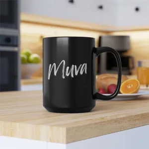 Muva '23 - Black Mug, 15oz