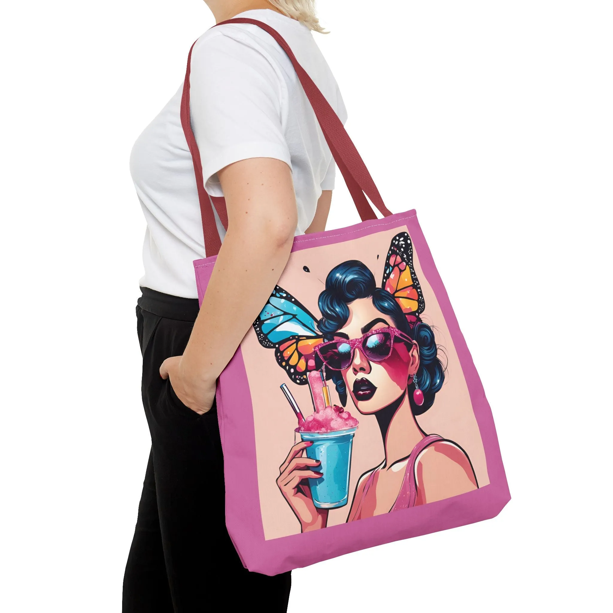 My Milkshake Brings All the Butterflies Tote Bag (Large)