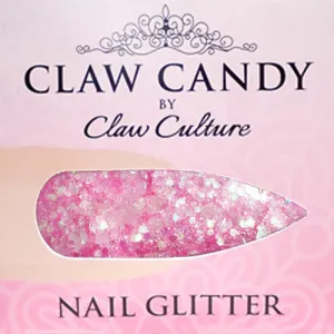 NAIL GLITTER COTTON CANDY