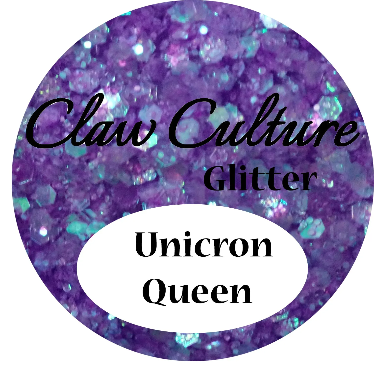 NAIL GLITTER UNICORN QUEEN