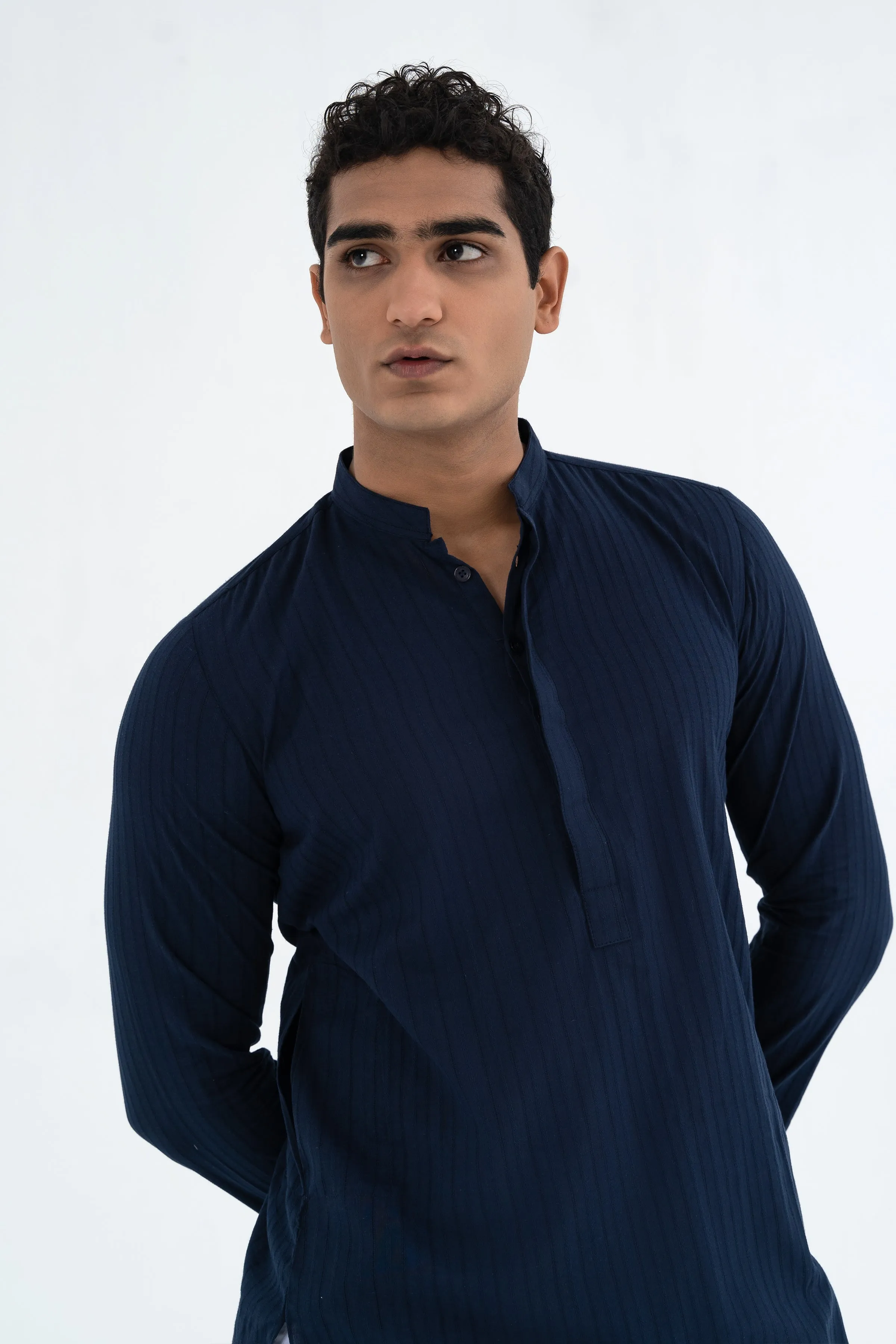 Navy Traditional Kurta
