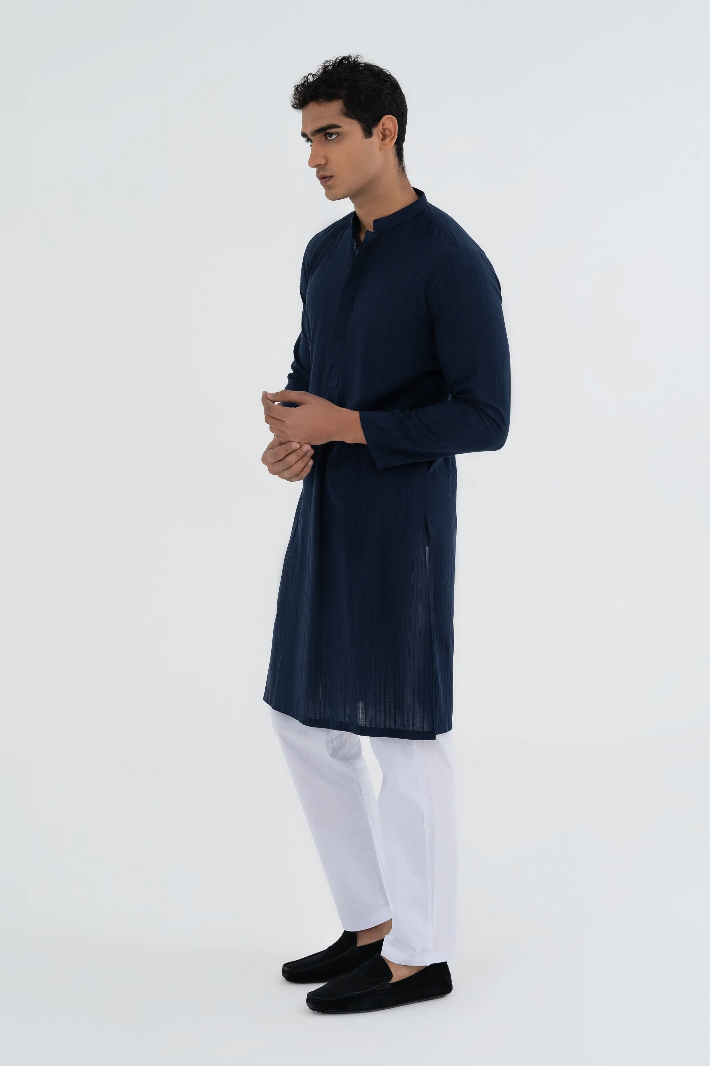 Navy Traditional Kurta