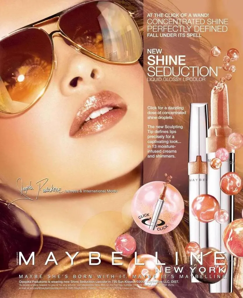 New sealed Maybelline Shine Seduction Glossy Lipcolour 720 Sun Kissed