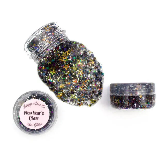 New Year's Cheer Hair Glitter Gel
