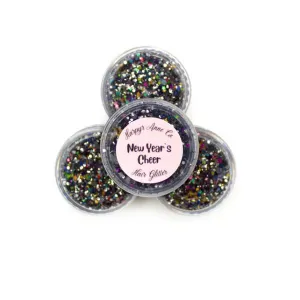 New Year's Cheer Hair Glitter Gel