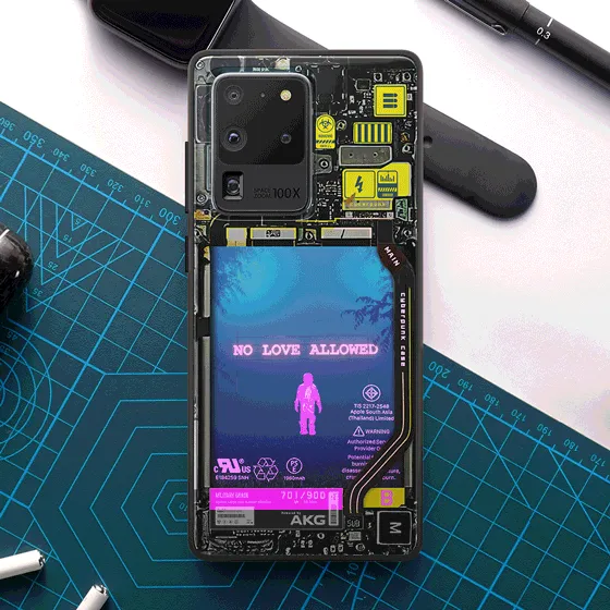 No Love Allowed Industrial LED Case for Samsung