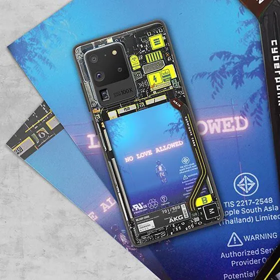 No Love Allowed Industrial LED Case for Samsung