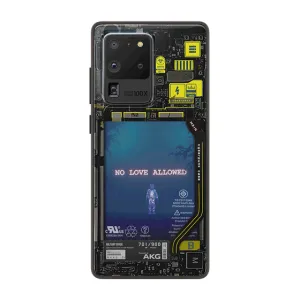 No Love Allowed Industrial LED Case for Samsung