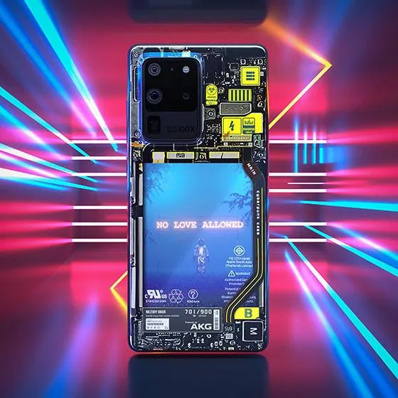No Love Allowed Industrial LED Case for Samsung